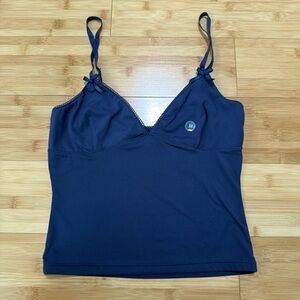 Pacsun Navy Blue Women's Tank Top